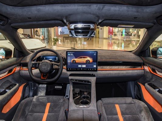 듀플 위스본 독립식 서스펜션 EV 자동차 2024 Zeekr001 You100kwh AWD 블랙 오렌지