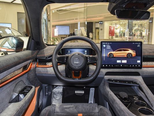 듀플 위스본 독립식 서스펜션 EV 자동차 2024 Zeekr001 You100kwh AWD 블랙 오렌지