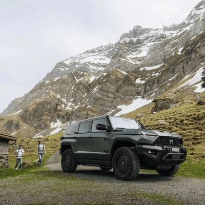 대형 SUV Mhero 917 전기차/SUV 하이브리드/ 자동 변속기와 함께 확장 범위 자동차