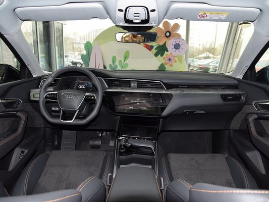 아우디 E-Tron 2021 50 쿼트로 전기 SUV 전자 자전 제동 시스템으로 사용