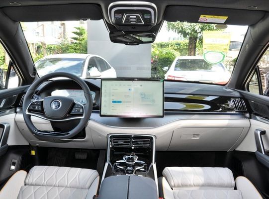 자동 변속기 BYD Tang 2022 EV 전기 차량 635km 4WD 플래그십 에디션 6 좌석