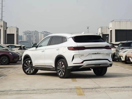 2024 모델 Byd 송 플러스 EV 605km 최고 버전 오토 SUV 흰색 전기 자동차 스마트 중고