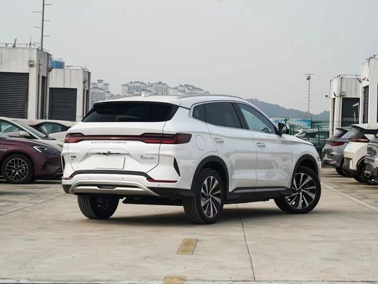 2024 모델 Byd 송 플러스 EV 605km 최고 버전 오토 SUV 흰색 전기 자동차 스마트 중고