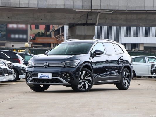 FAW-Volkswagen ID6 긴 내구성 버전 푸어 SUV 블루 7 좌석 및 자동 변속기