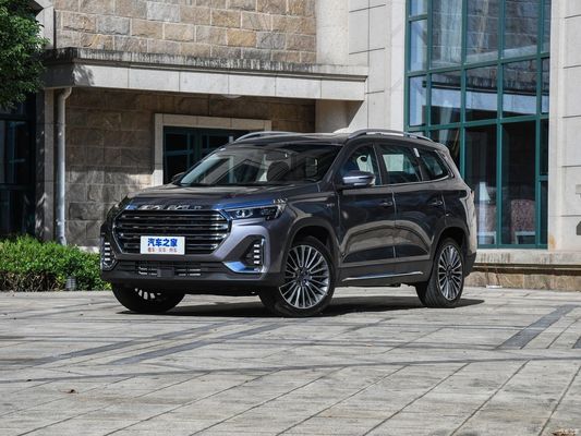 왼쪽 스티어링 체리 제투어 X90 플러스 2.0t DCT 캐슬 7석 SUV 2850mm 휠베이스 자동차