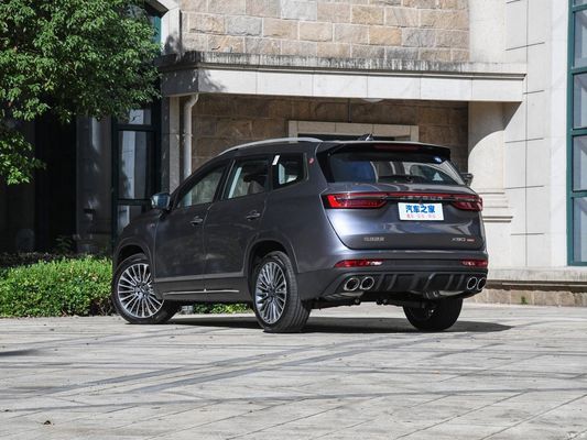 왼쪽 스티어링 체리 제투어 X90 플러스 2.0t DCT 캐슬 7석 SUV 2850mm 휠베이스 자동차