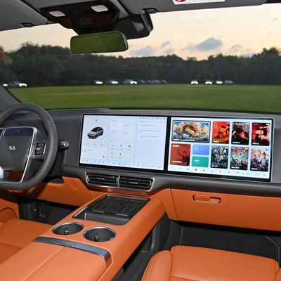 좌익 스티어링 리시안 L7/L9 PRO/Max/Ultra Luxury 2024 EV SUV 5석과 리시안
