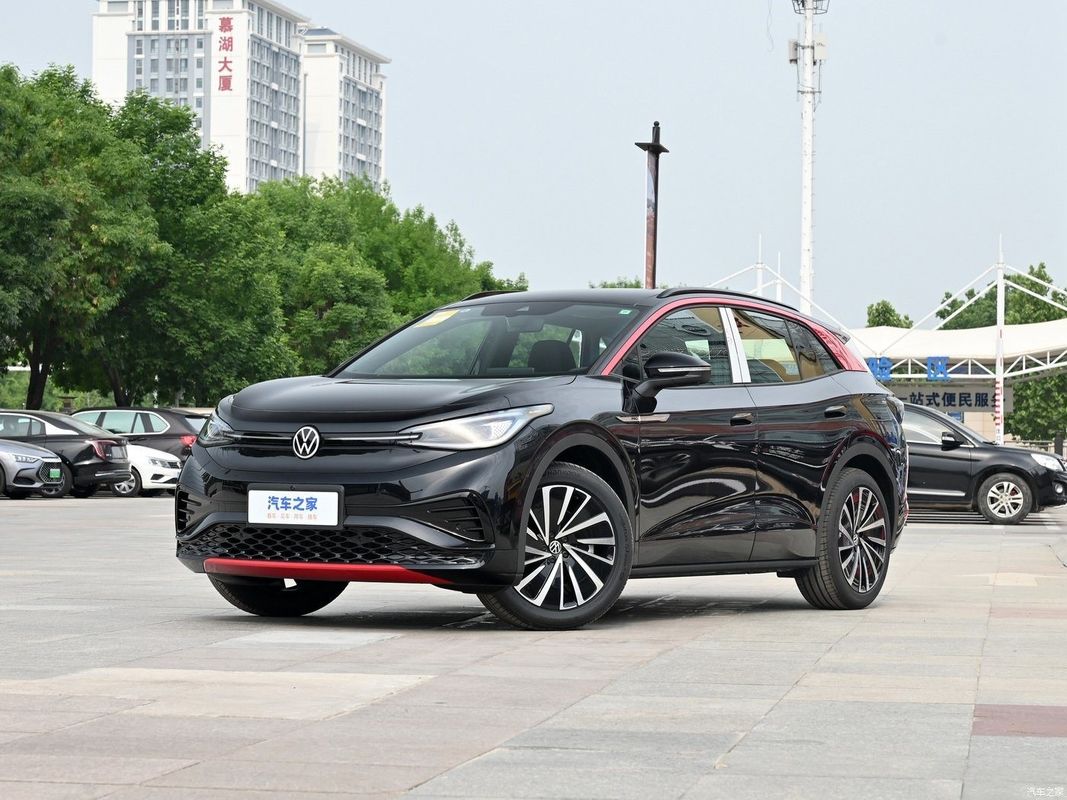 폭스바겐 ID. 4 X 2023 업그레이드 된 Jizhi 장거리 전기 자동차 SUV 최고 속도 160 Km/H