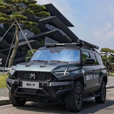 고도로 내구성 있는 둥펑 Mhero 917 전기 자동차 SUV 하이브리드 확장 범위 자동차 사용 EV
